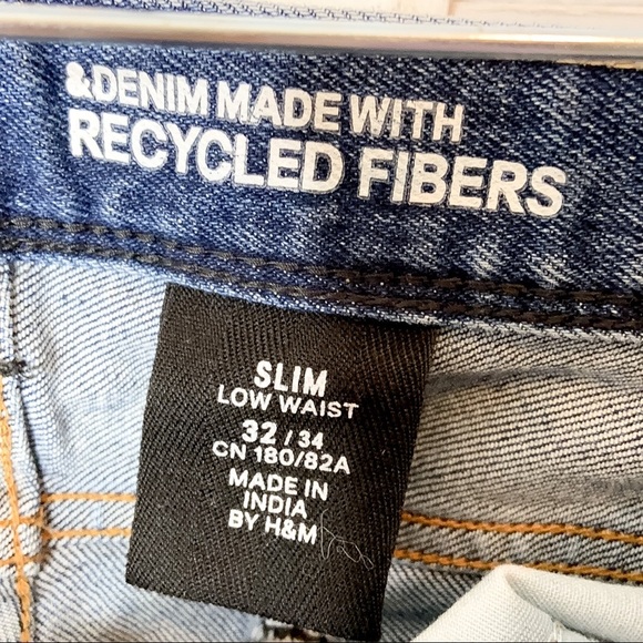 H&M | Men’s Slim Low Waist Light Wash Jean - Picture 3 of 7